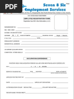 Pakistani CV Format Template | PDF