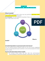 Revision - Why Do We Fall Ill Notes