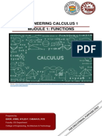 Engineering Calculus 1 Module 1: Functions: Math 11/L