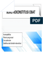 Rekonstitusi (Pelarut Obat)