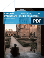 English Language in Pakistan Higher Education - 2015