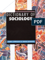 Dictionary of Sociology - 2001 - Garrod, Lawson - Routledge