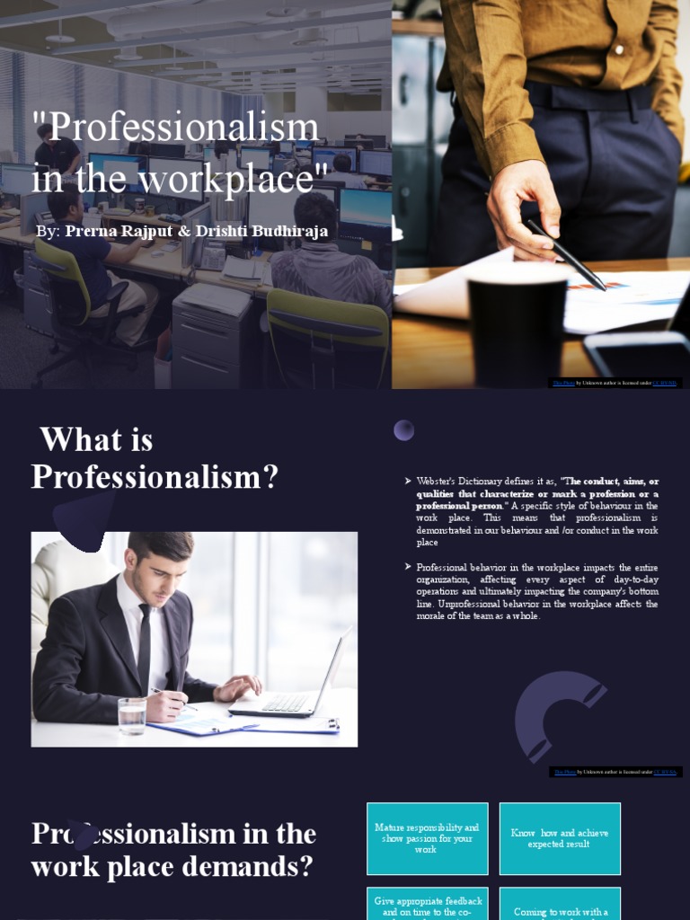 Understanding Workplace Professionalism | PDF | Clothing | Behavior