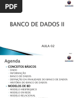 AULA 02 - Banco de Dados II