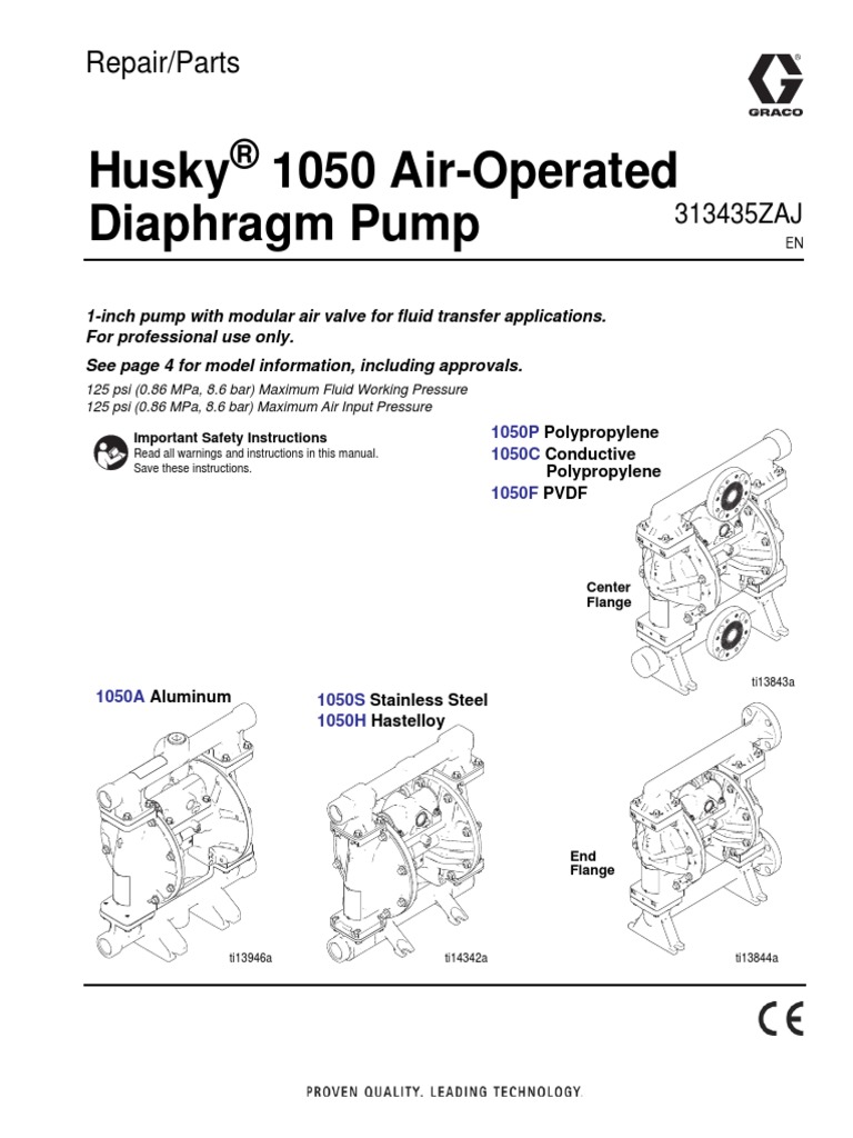 Husky 1050 Trasvase Revisada, PDF, Valve