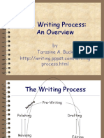 The Writing Process: An Overview: by Tarasine A. Buck Process - HTML