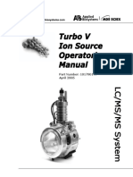Turbo V Ion Source Operator's Manual: Part Number: 1017901 A April 2005