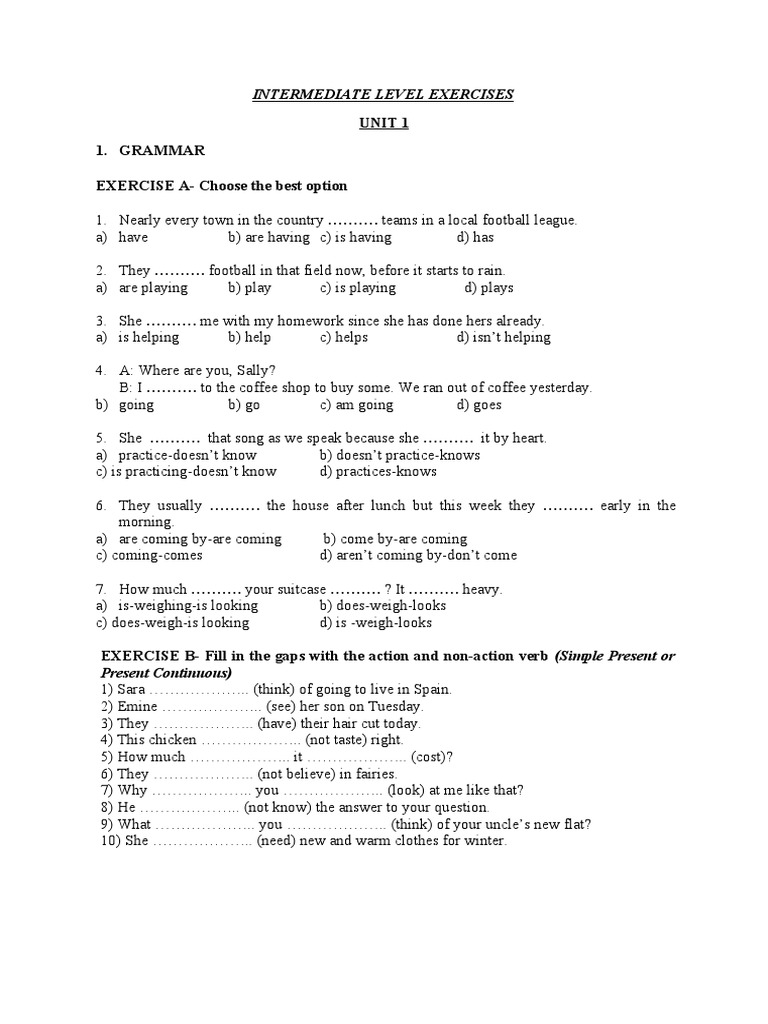 Alku School Of Foreign Languages Supplementary Pack Intermediate Level