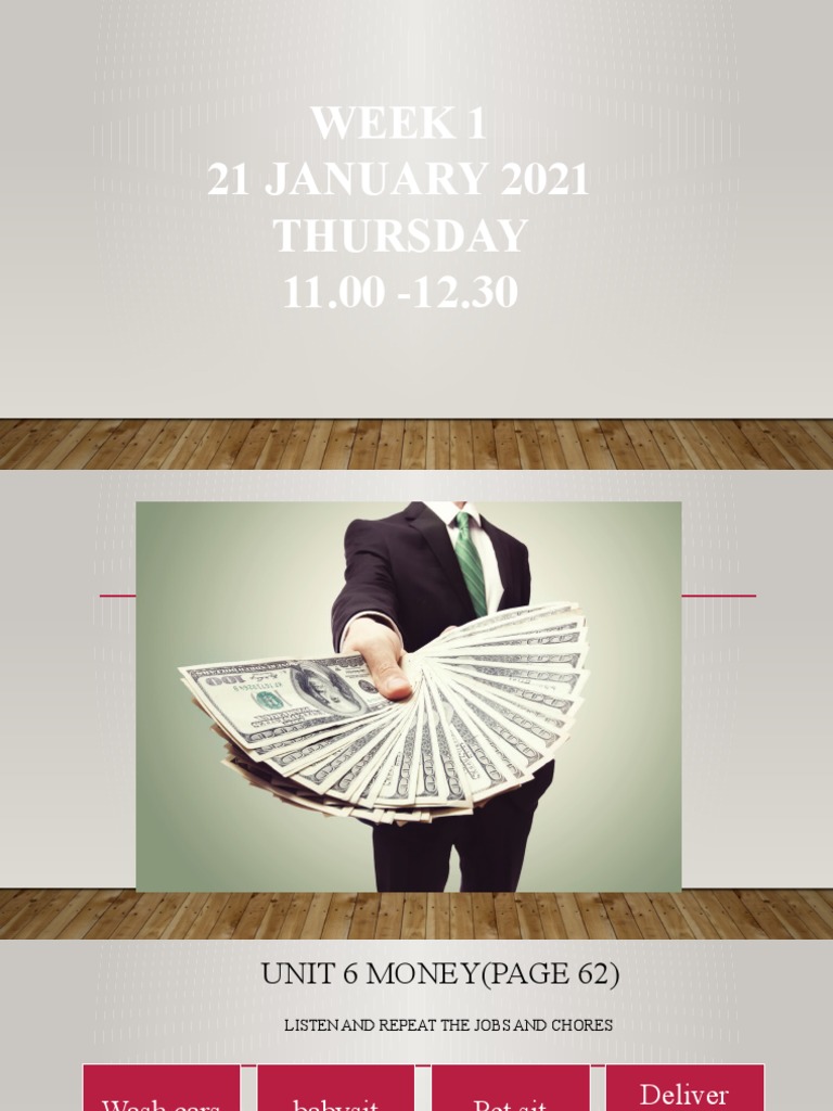 Unit 6 Money 1 Pdf