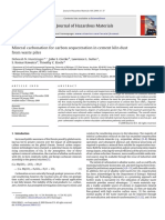 Mineral Carbonation For Carbon Sequestra