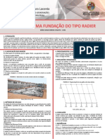 Projeto de radier: comparação de métodos de cálculo