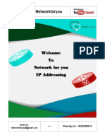 Welcome To Network For You IP Addressing: Networkforyou
