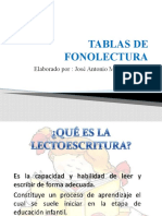 MANUAL USO DE TABLAS FONOLECTURA
