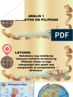 Aralin 1 Lokasyon at Teritoryo NG Pilipinas