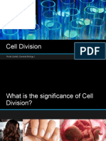 Cell Division: Reda Quidet - General Biology 1