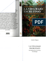 Antonio Dieguez La Vida Bajo Escrutinio Una Introduccion a La Filosofia de La Biologia