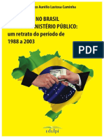 Livro Corrupção No Brasil e o Novo Ministério Público Um Retrato Do Período de 1988 a 2003 DIGITAL