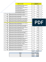 Lista de Mantenimientos Langui - Layo