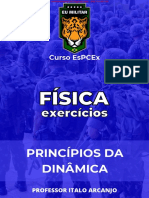 FÍSICA - Ex. - Princípios Da Dinâmica