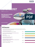 Child Psychology Key Research Guide