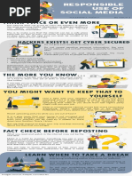 Responsible Social Media Use Infographics