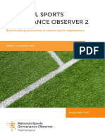 National Sports Governance Observer 2 Final Report