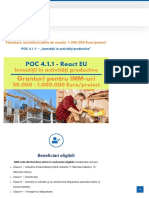POC 4.1.1 – Investiții în activități productive – RomActiv