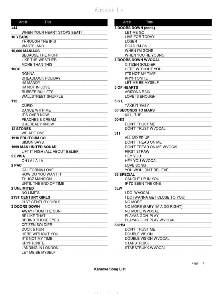 Song Book