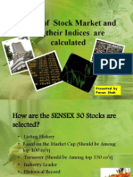 Basic of Stock Market and How Their Indices Are Calculated