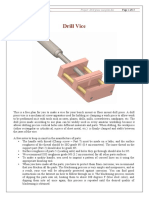 Drill press vise plan