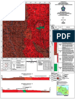 Peta Geologi: Penampang Geologi A - B Skala H: V 1: 1