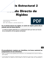 05 Analisis Estructural 2 - Metodo Directo de Rigidez