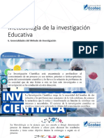 Generalidades Del Método de Investigación