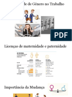 Igualdade Gênero Trabalho: Licenças e Mudança