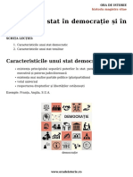 Cetatean Si Stat in Democratie Si in Totalitarism