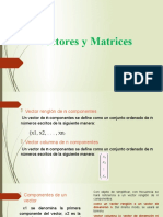 Vectores y Matrices