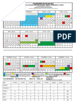 Calendário escolar 2021 da Escola Estadual Barreiro de Baixo