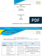 Matriz 3 - Enfoques Metodológicos - Fase 4