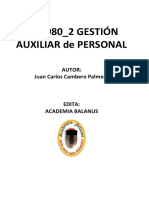 MF0980 - 2 GESTIÓN - Libro Gestión de Personal