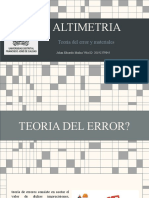 Teoria Del Error y Materiales