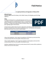 FieldNotice ESXi Updating Policy 07282013