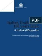 Italian Unification 150 Years Later