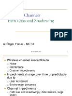 Path Loss Shadowing 20122013