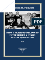 Mito y Realidad Del Pacto - Entre Hitler y Stalin Del 23 de Agosto de 1939
