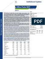 Embassy Office Parks REIT Management Meet Update 24 November 2021