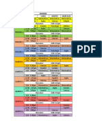 Horario Def. Tercero Cuarto y Quinto