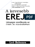 A Kevesebb Ereje