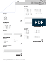 AEF0 File1 TestA AnswerSheet