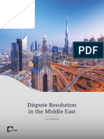 DLA Piper Middle East Disputes Full Handbook