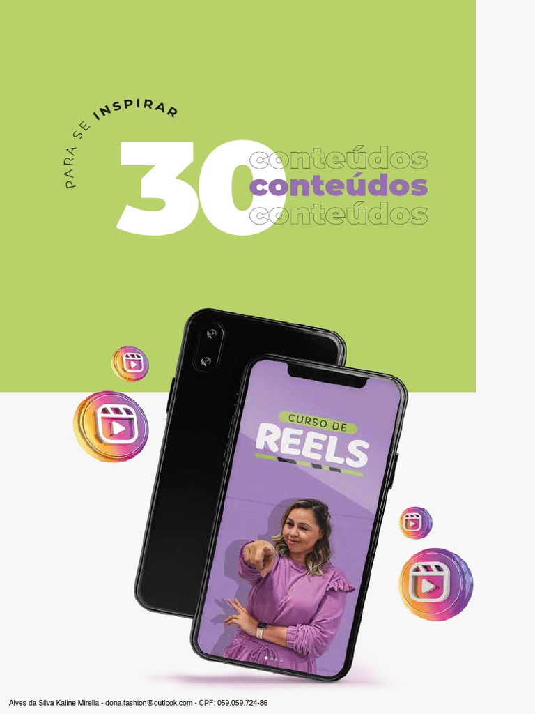 Ideias de Reels para Empreendedoras | PDF